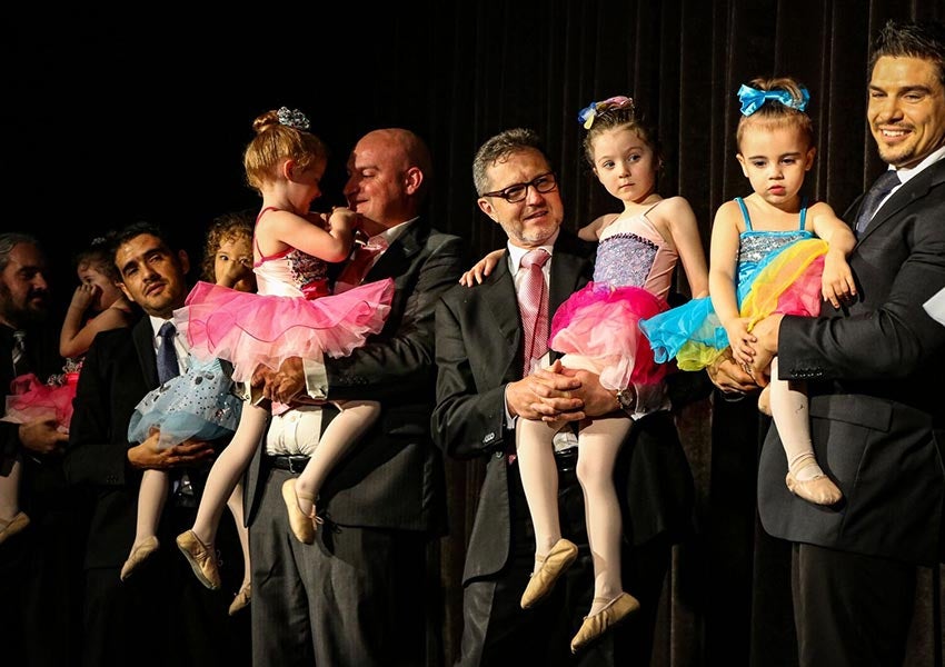 Newcastle Herald: Tiny dancers teach dad a few new tricks