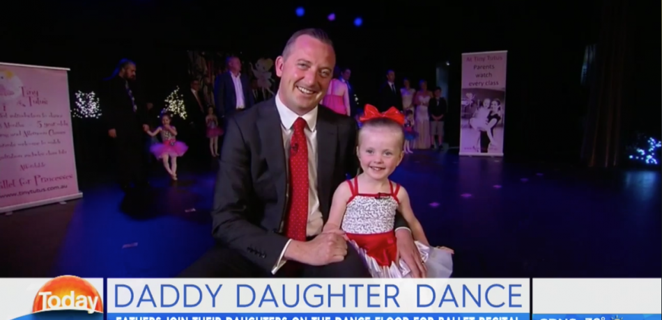 Weekend Today Features Daddy Daughter Dance