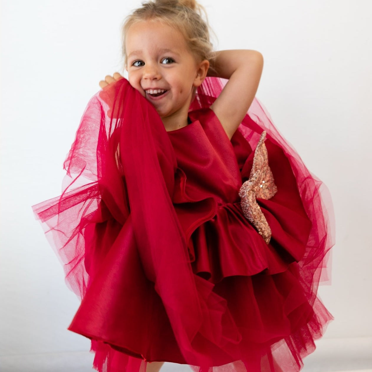 Charlotte Holly Red Tutu Party Dress & Flower Girl Dress Christmas Dress Tiny Tutus Charlotte Holly Red Tutu Party Dress & Flower Girl Dress Christmas Dress Tiny Tutus