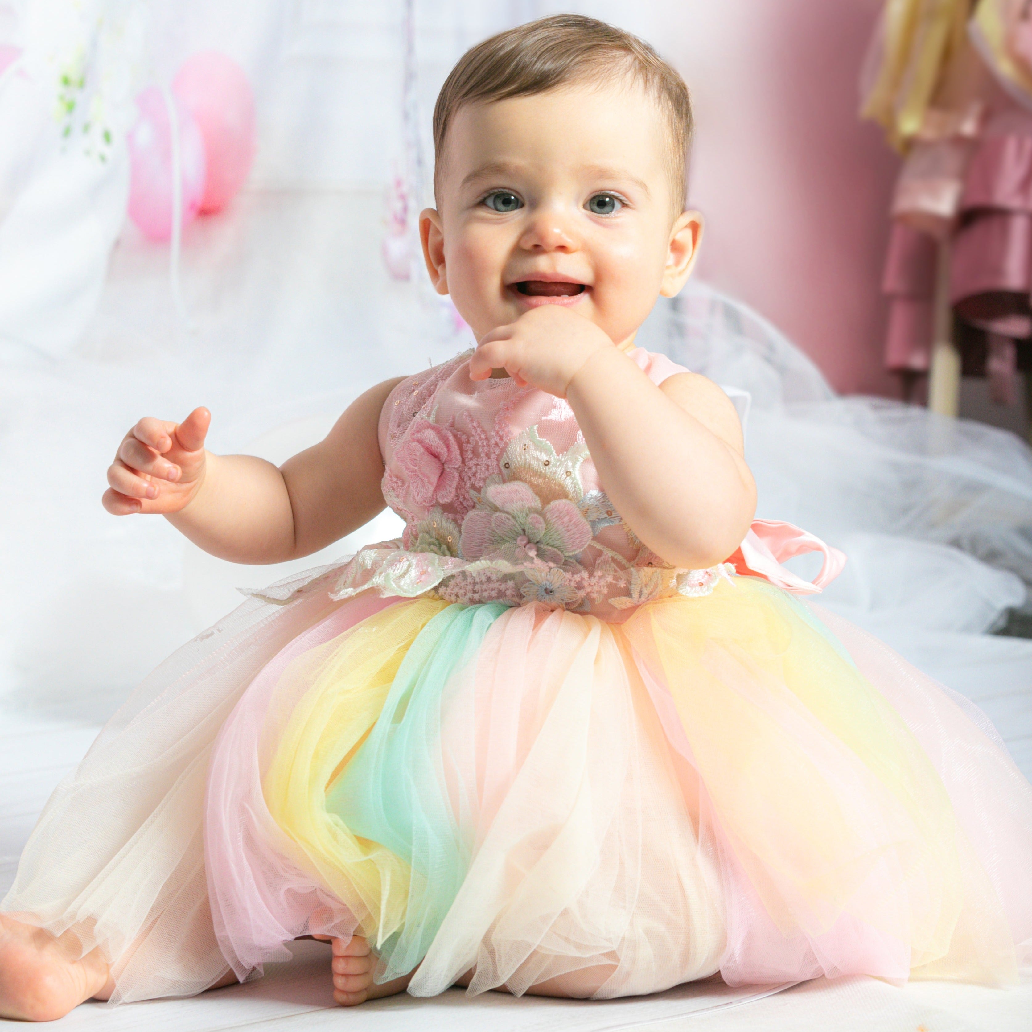 HOT Rainbow Tutu Tutu Dress Infant Rainbow Dreams Tutu Party